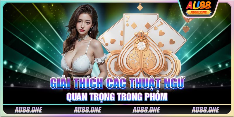 Giải thích các thuật ngữ quan trọng trong phỏm